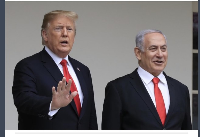 Trump, Bibi Prepare for “Deal of the Century” Peace Plan