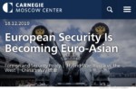 European Security Is Becoming Euro-Asian
