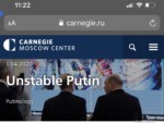 Unstable Putin